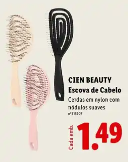 Lidl Cien beauty escova de cabelo promoção