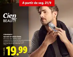 Lidl Cien Beauty aparador de cabelo e barba promoção