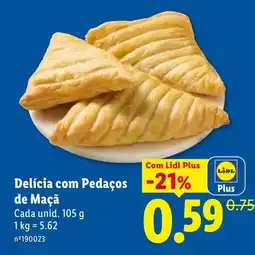 Lidl Delícia com Pedaços de Maçã promoção