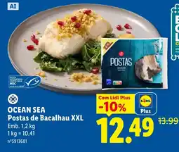 Lidl Ocean sea postas de bacalhau xxl promoção