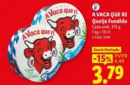 Lidl Avaca que ri Queijo Fundido promoção