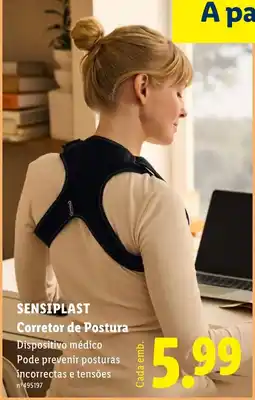 Lidl sensioplast corretor de postura promoção
