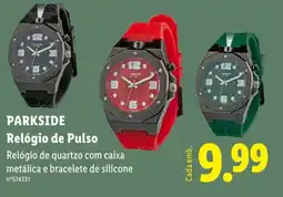 Lidl Parkside relógio de pulso promoção