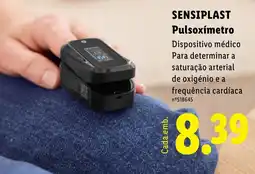 Lidl SensiPlast pulsoxímetro promoção