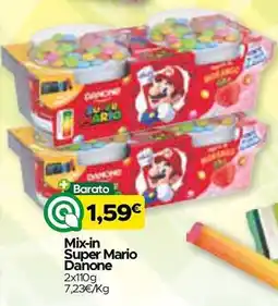 Supermercados Preços Baixos Mix-in Super Mario Danone promoção