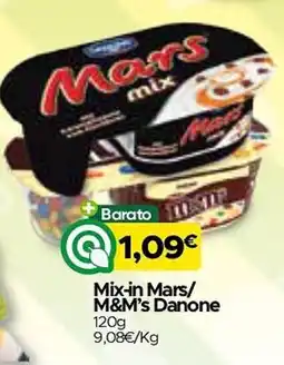 Supermercados Preços Baixos Mix-in Mars/M&M's Danone promoção
