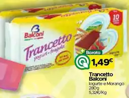 Supermercados Preços Baixos Trancetto Balconi logurte e Morango promoção