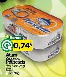 Supermercados Preços Baixos Atum Açores Pétiscada promoção