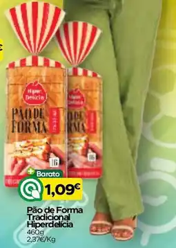 Supermercados Preços Baixos Pão de Forma Tradicional Hiperdelícia promoção