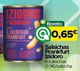 Supermercados Preços Baixos Salsichas frankfurt izidoro promoção