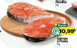 Supermercados Preços Baixos Salmão à Posta promoção