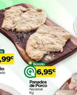Supermercados Preços Baixos Panados de Porco Nacional promoção