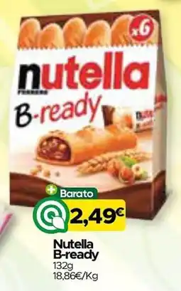 Supermercados Preços Baixos Nutella B-ready promoção