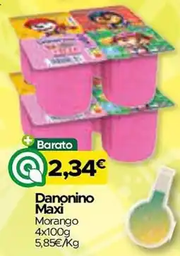 Supermercados Preços Baixos Danonino Maxi Morango promoção