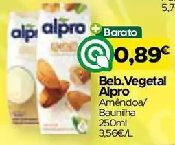 Supermercados Preços Baixos Beb. Vegetal Alpro Amêndoa/ Baunilha promoção