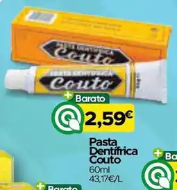 Supermercados Preços Baixos Pasta dentífrica couto promoção