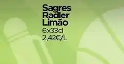 Supermercados Preços Baixos Sagres Radler Limão promoção