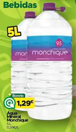 Supermercados Preços Baixos Água Mineral Monchique promoção