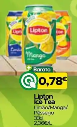 Supermercados Preços Baixos Lipton ice tea limão/manga/pêssego promoção