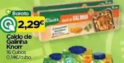 Supermercados Preços Baixos Caldo de Galinha Knorr promoção