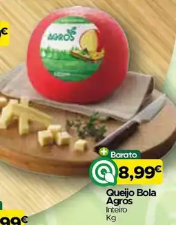 Supermercados Preços Baixos Queijo Bola Agros Inteiro promoção