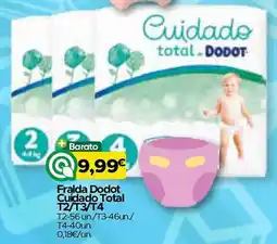 Supermercados Preços Baixos Fralda Dodot Cuidado Total promoção