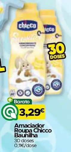 Supermercados Preços Baixos Amaciador Roupa Chicco Baunilha promoção