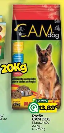 Supermercados Preços Baixos Ração CAM DOG promoção