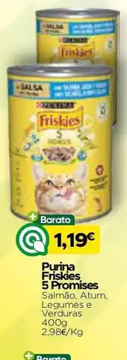Supermercados Preços Baixos purina friskies 5 promises promoção