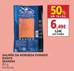 El Corte Inglés Salmão da noruega fumado basics skandia promoção