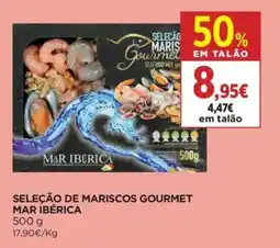 El Corte Inglés seleção de mariscos gourmet mar ibérica promoção
