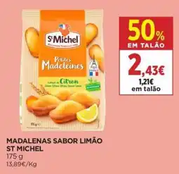 El Corte Inglés Madalenas sabor limão st michel promoção