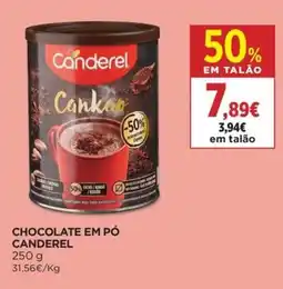 El Corte Inglés Chocolate em pó canderel promoção