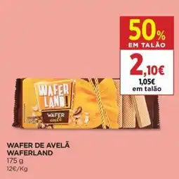 El Corte Inglés Wafer de avelã waferland promoção