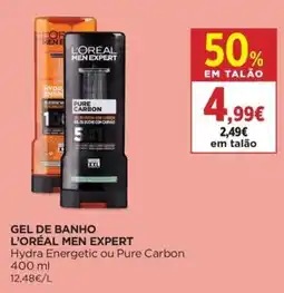 El Corte Inglés gel de banho l'oréal men expert promoção