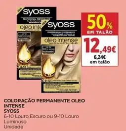 El Corte Inglés Coloração permanente oleo intense syoss promoção