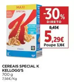 El Corte Inglés Cereais special k kellogg's promoção