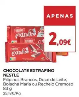 El Corte Inglés Chocolate extrafino nestlé promoção