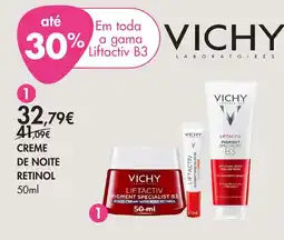 Pingo Doce Vichy creme de noite retinol promoção