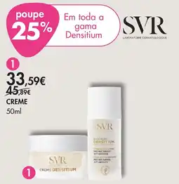 Pingo Doce Creme densitium svr promoção