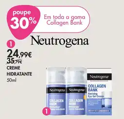 Pingo Doce Neutrogena Collagen Bank Creme Hidratante promoção