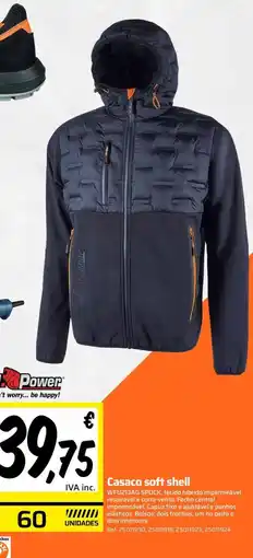 Obramat Casaco soft shell promoção