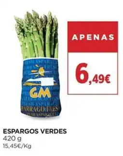 El Corte Inglés Espargos verdes promoção