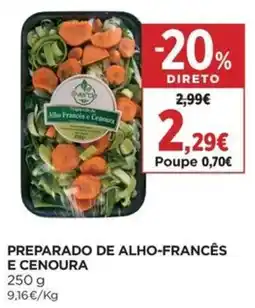 El Corte Inglés Preparado de alho-francês e cenoura promoção