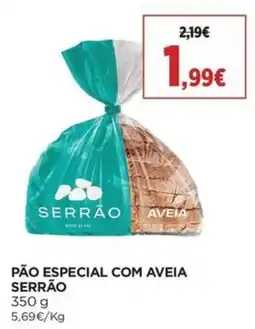 El Corte Inglés Pão especial com aveia serrão promoção