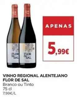 El Corte Inglés Vinho regional alentejano flor de sal promoção