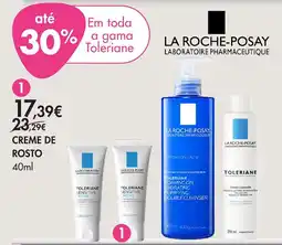 Pingo Doce La roche-posay toleriane creme de rosto promoção