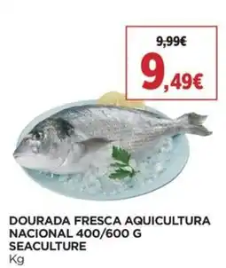 El Corte Inglés Dourada fresca aquicultura promoção