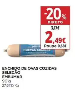 El Corte Inglés Enchido de ovas cozidas seleção embumar promoção