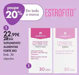 Pingo Doce estrofito forte bio promoção